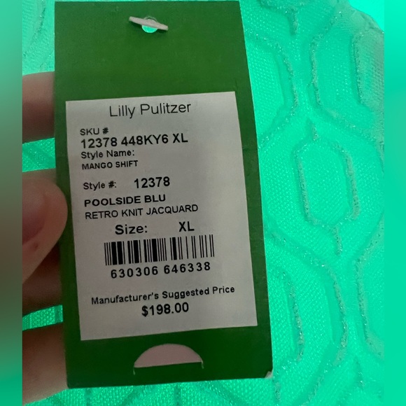 Lilly Pulitzer Mango Shift dress, XL. NWT - Picture 2 of 3